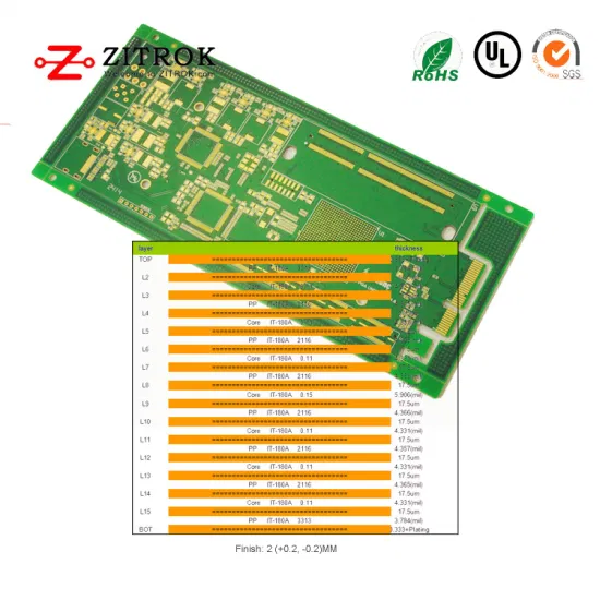 PWB Multilayer do circuito da placa do OEM da placa do conjunto do PWB do PWB do PWB de 94V0 RoHS RoHS