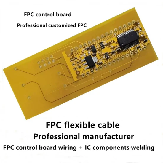 PWB flexível do ISO 9001 para a placa de circuito flexível do circuito integrado da placa do LCD